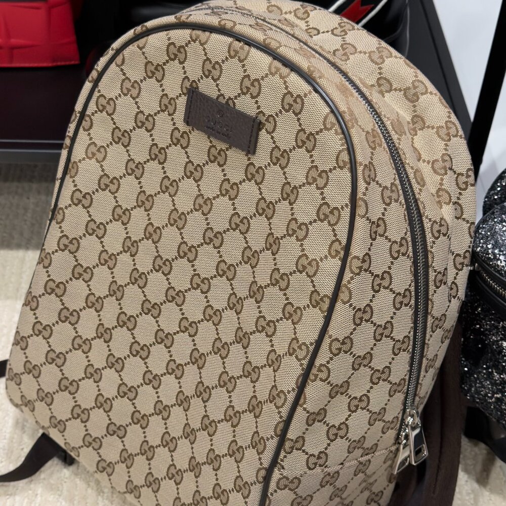 GUCCI - GG Canvas Travel Backpack